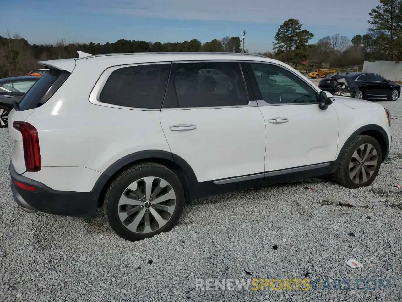 3 fotografías del automóvil dañado 5XYP64HC0NG209940 KIA TELLURIDE 2022