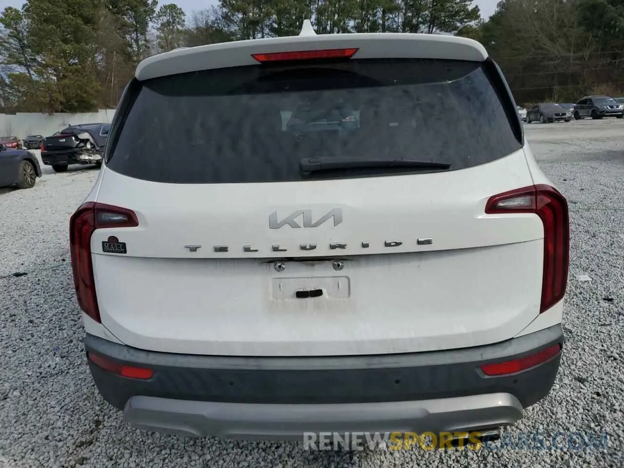 6 fotografías del automóvil dañado 5XYP64HC0NG209940 KIA TELLURIDE 2022