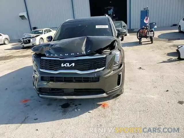 14 fotografías del automóvil dañado 5XYP64HC0NG223272 KIA TELLURIDE 2022