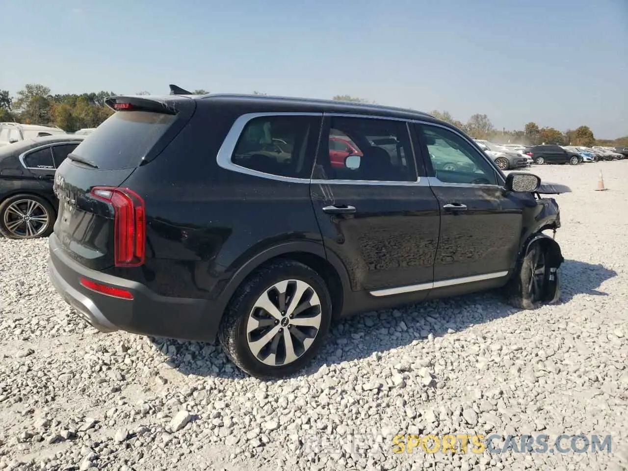 3 fotografías del automóvil dañado 5XYP64HC1NG296036 KIA TELLURIDE 2022