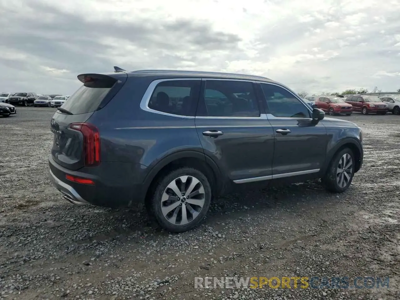 3 fotografías del automóvil dañado 5XYP64HC6NG245499 KIA TELLURIDE 2022