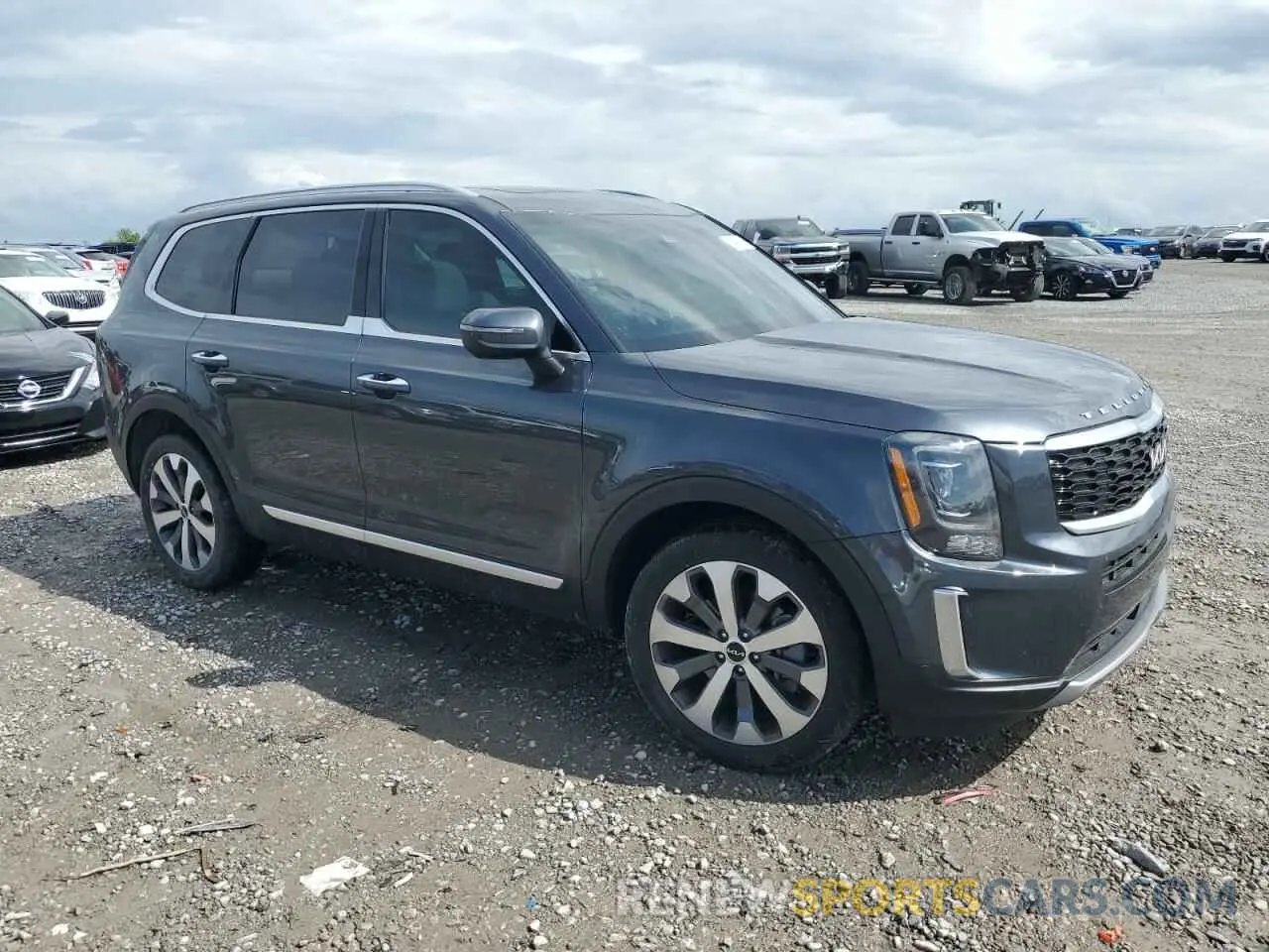 4 fotografías del automóvil dañado 5XYP64HC6NG245499 KIA TELLURIDE 2022