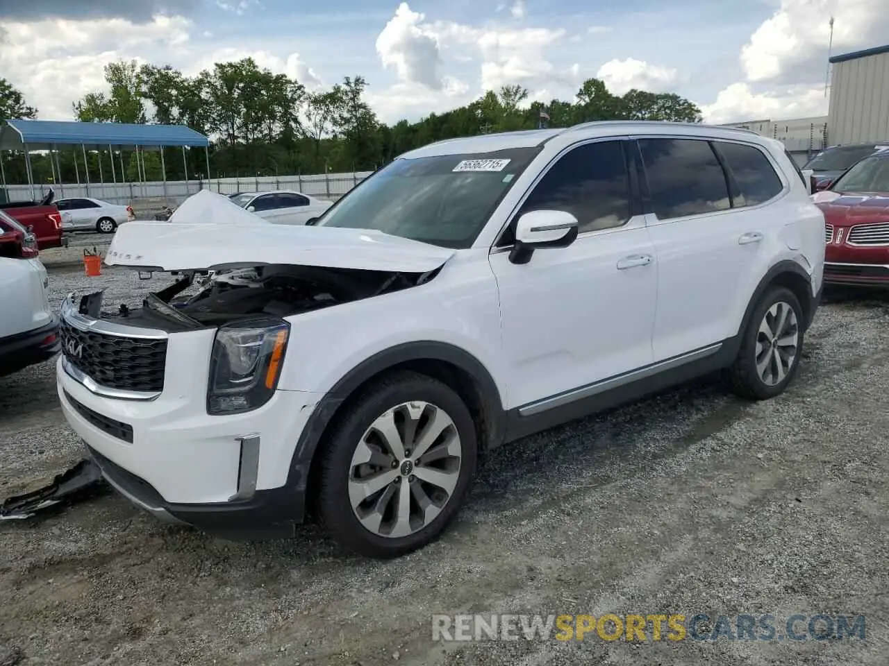 1 fotografías del automóvil dañado 5XYP64HC7NG221406 KIA TELLURIDE 2022
