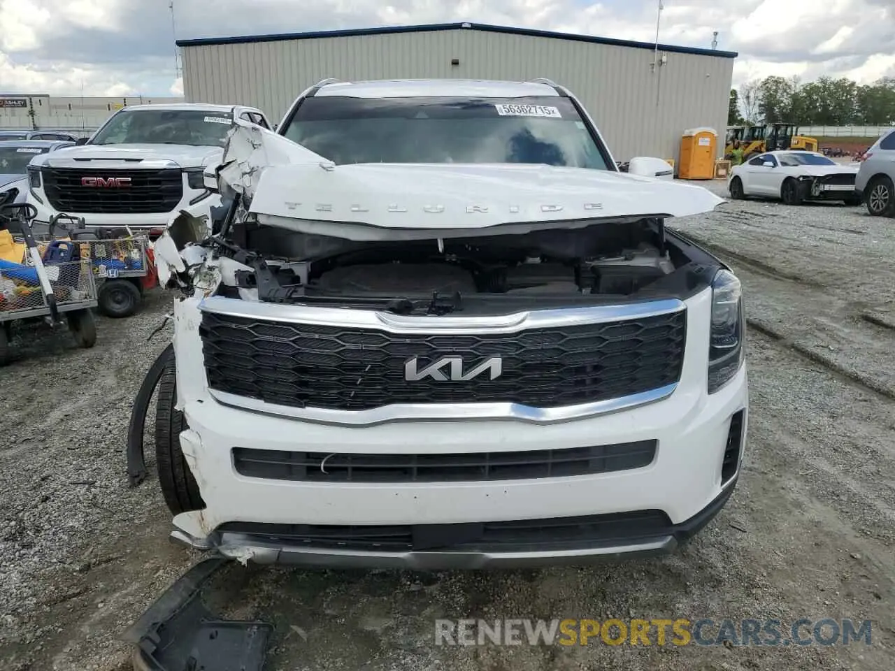 5 fotografías del automóvil dañado 5XYP64HC7NG221406 KIA TELLURIDE 2022