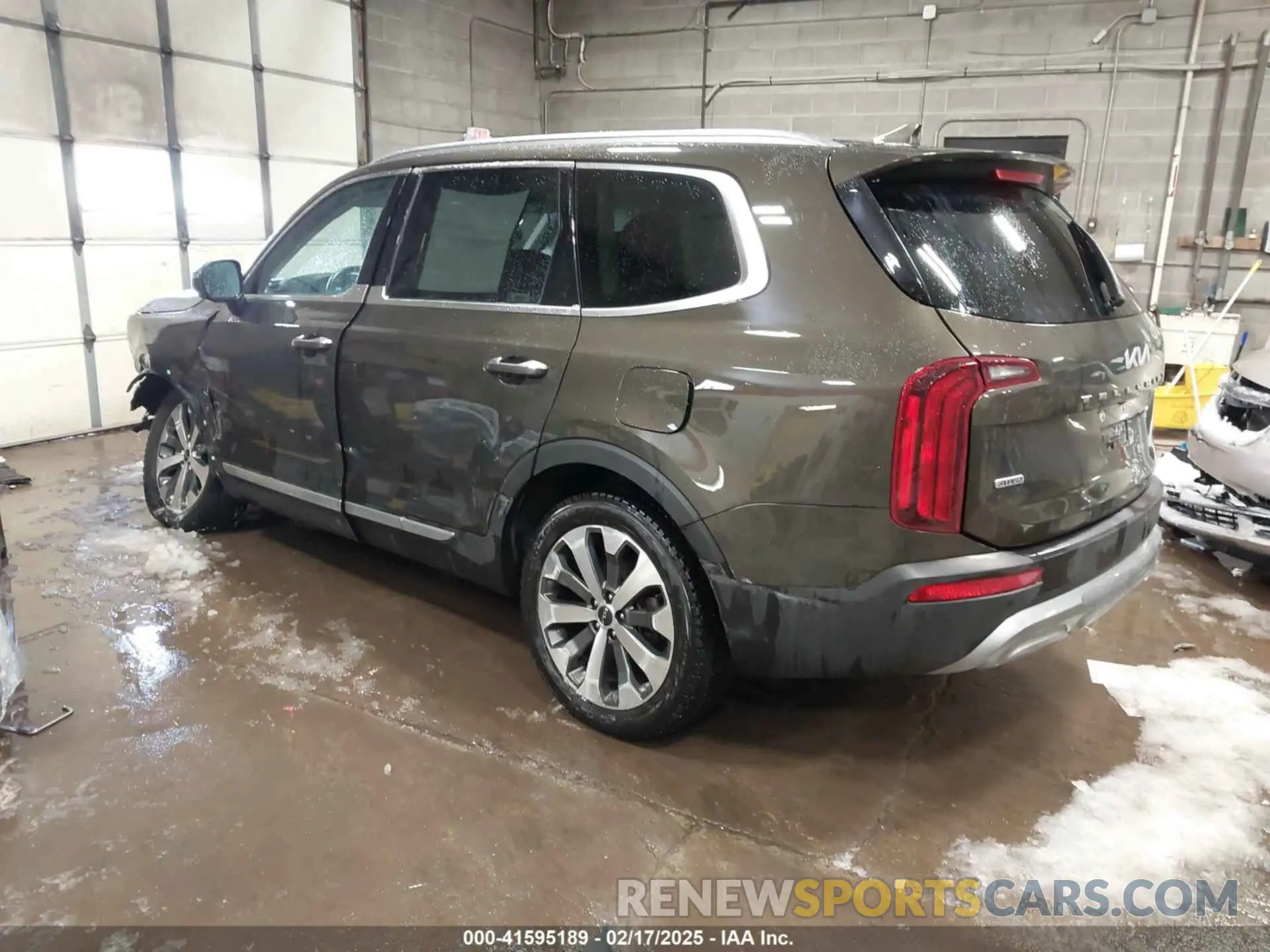 3 fotografías del automóvil dañado 5XYP6DHC4NG200609 KIA TELLURIDE 2022