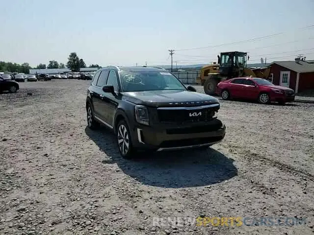 14 fotografías del automóvil dañado 5XYP6DHC4NG219452 KIA TELLURIDE 2022