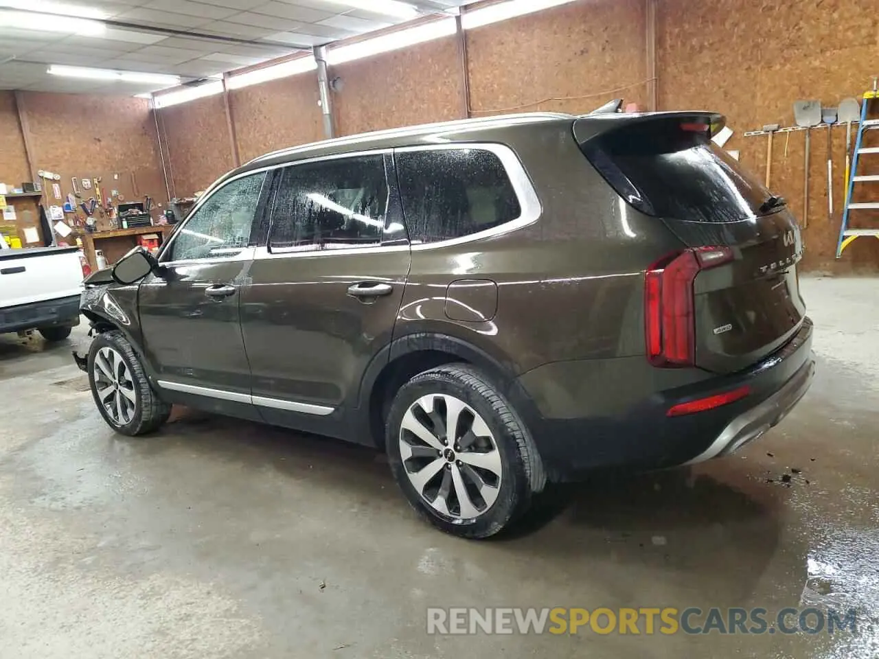 2 fotografías del automóvil dañado 5XYP6DHC4NG219452 KIA TELLURIDE 2022
