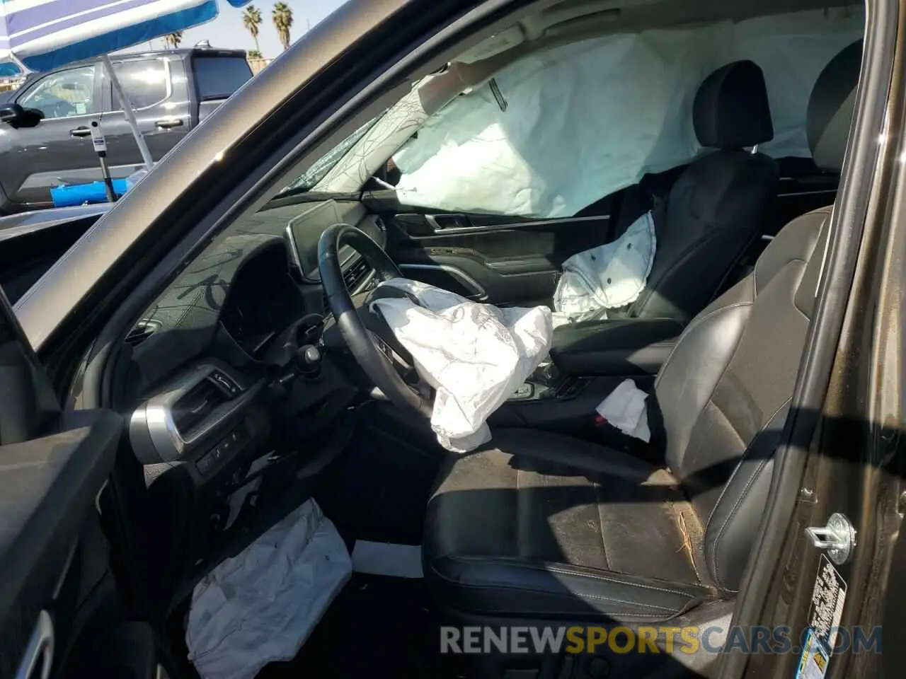 7 fotografías del automóvil dañado 5XYP6DHC6NG223230 KIA TELLURIDE 2022