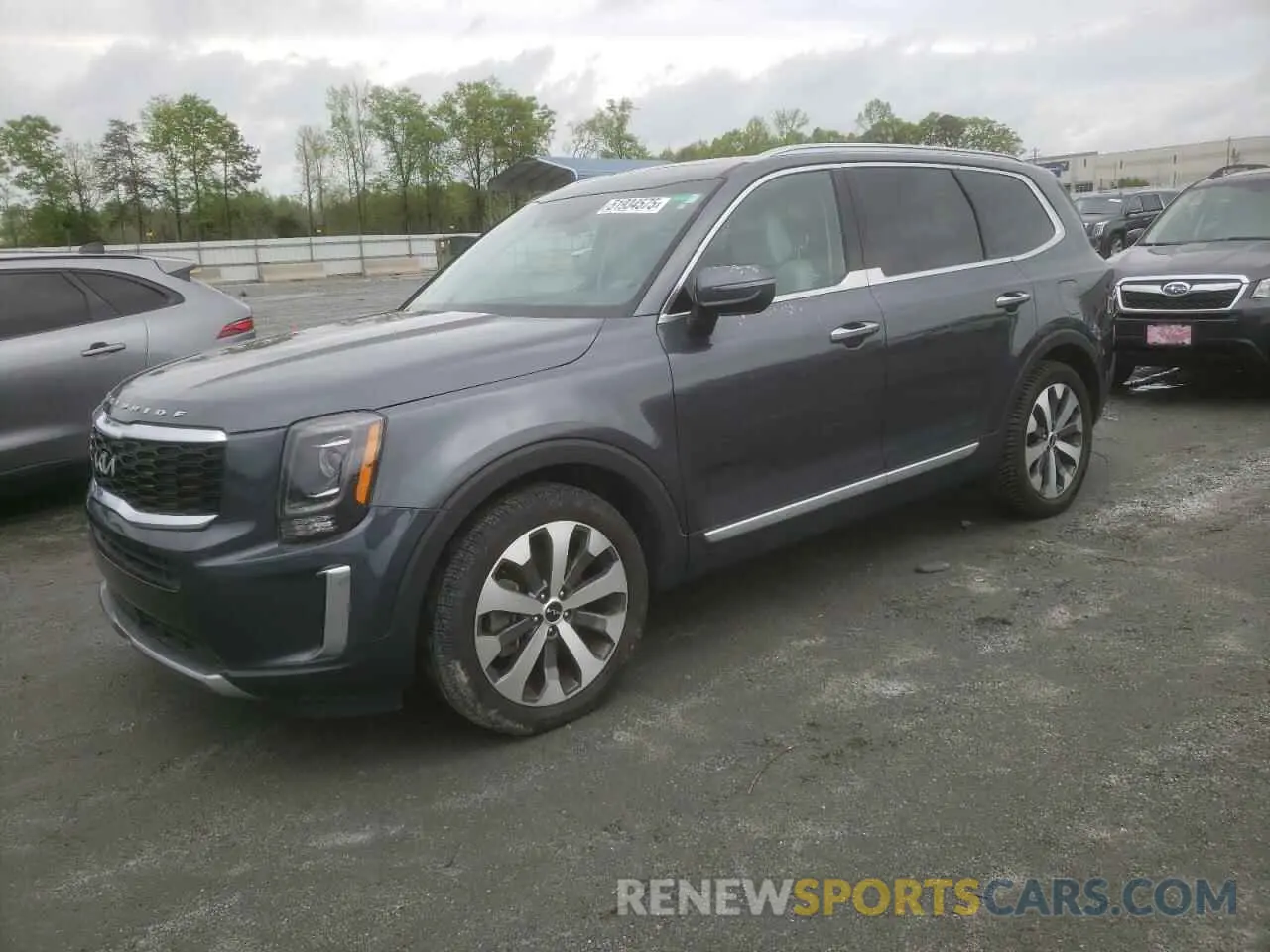 1 fotografías del automóvil dañado 5XYP6DHC6NG240156 KIA TELLURIDE 2022