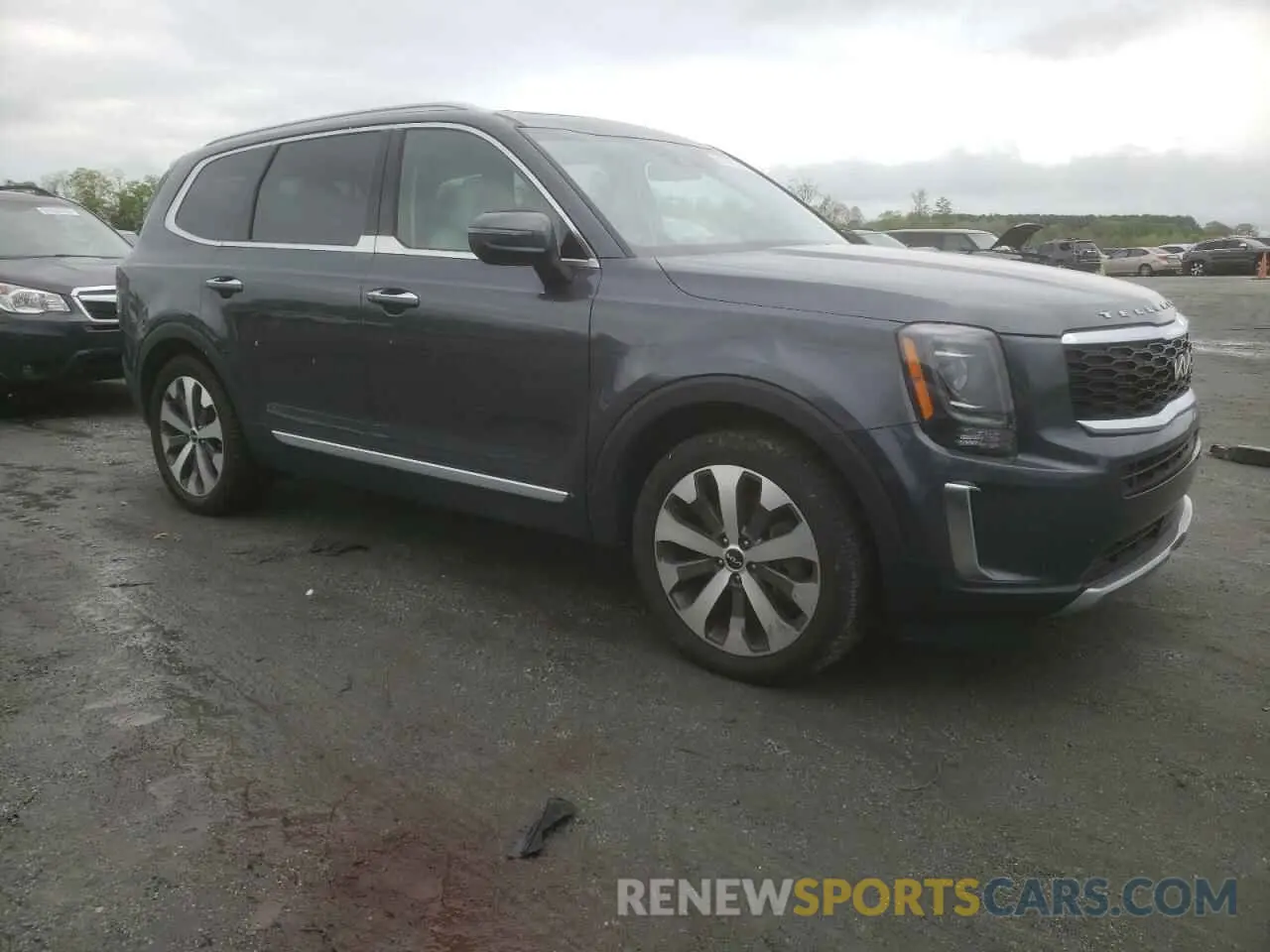 4 fotografías del automóvil dañado 5XYP6DHC6NG240156 KIA TELLURIDE 2022