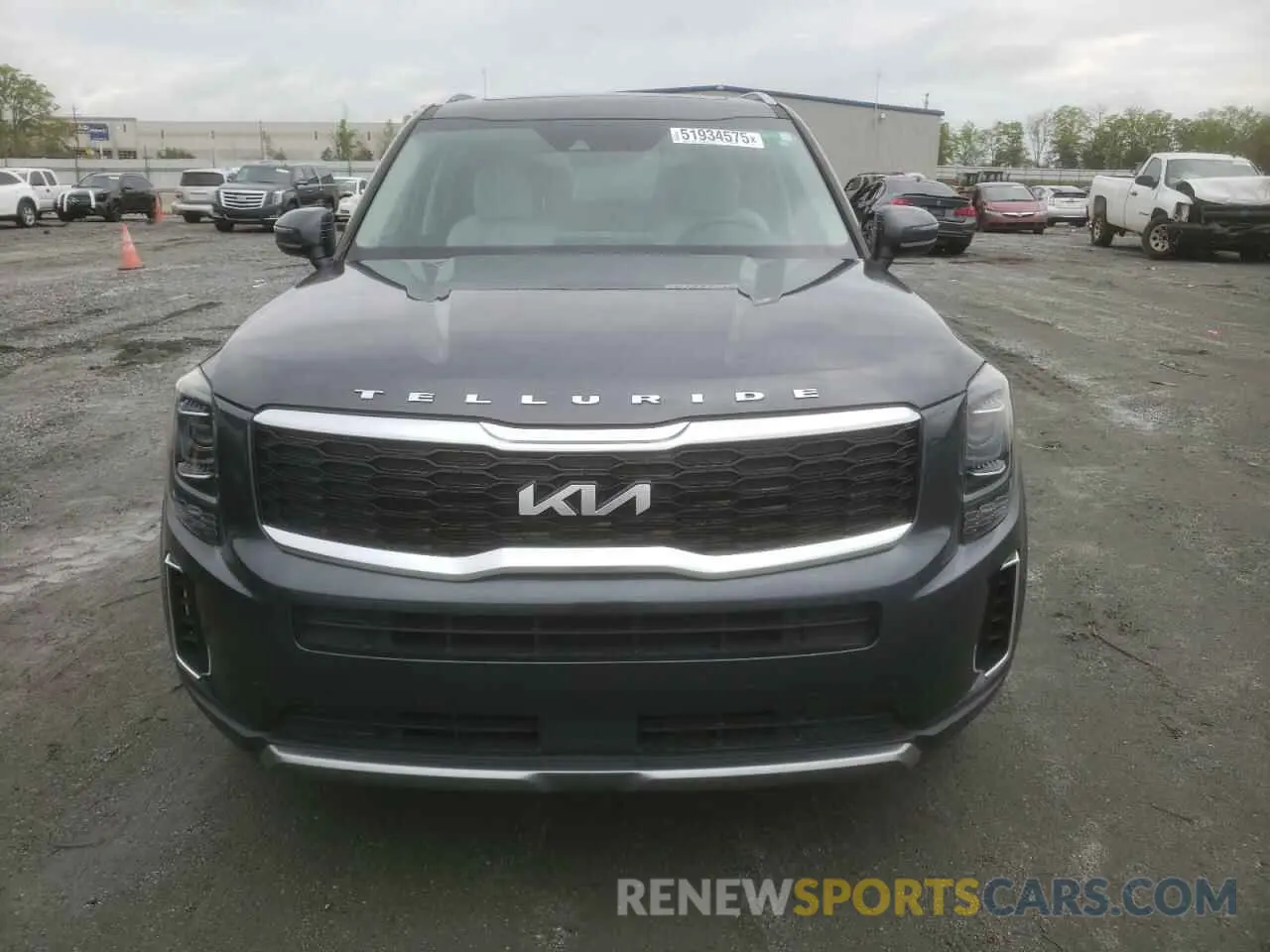 5 fotografías del automóvil dañado 5XYP6DHC6NG240156 KIA TELLURIDE 2022