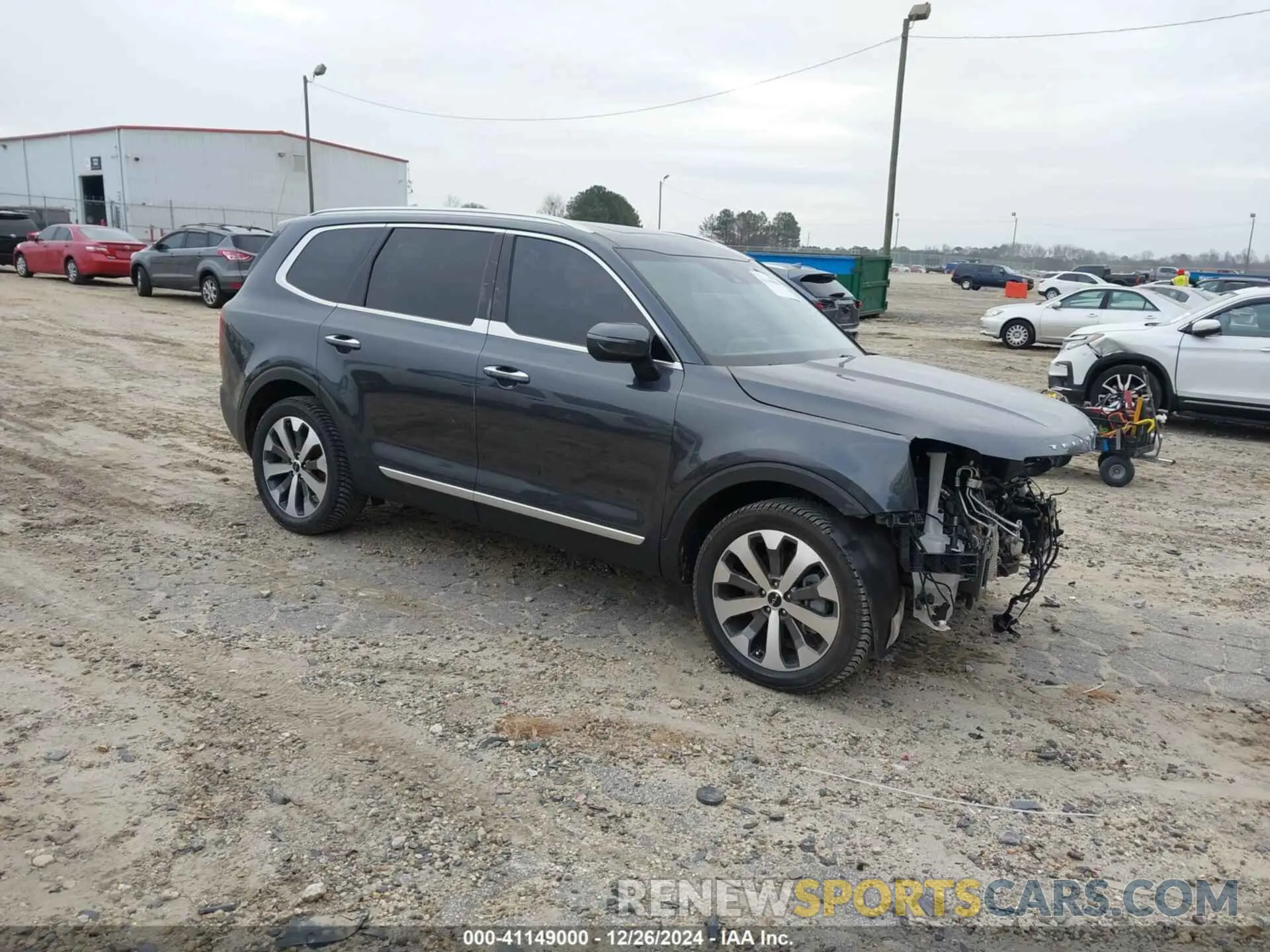 1 fotografías del automóvil dañado 5XYP6DHCXNG240676 KIA TELLURIDE 2022