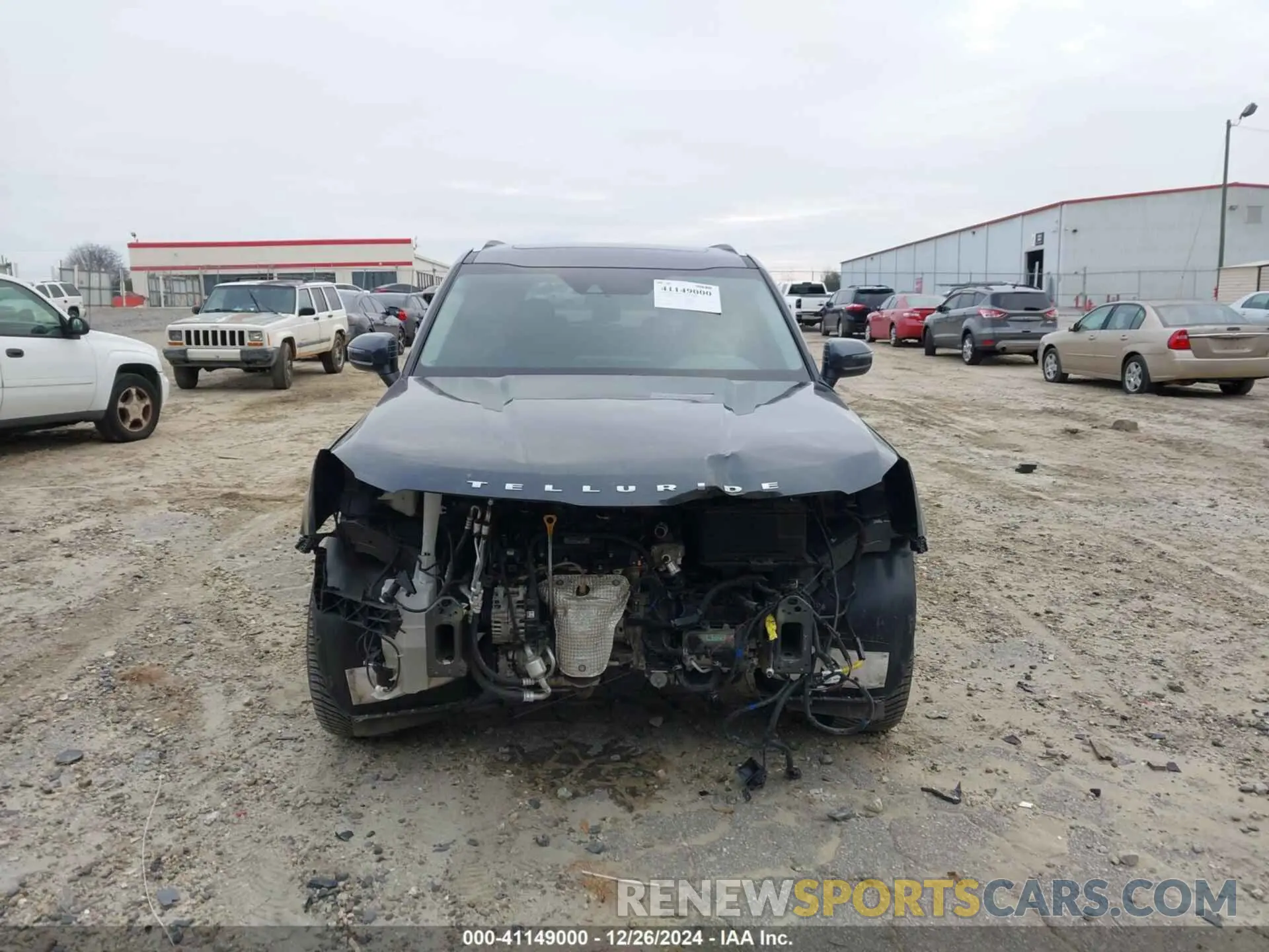 13 fotografías del automóvil dañado 5XYP6DHCXNG240676 KIA TELLURIDE 2022