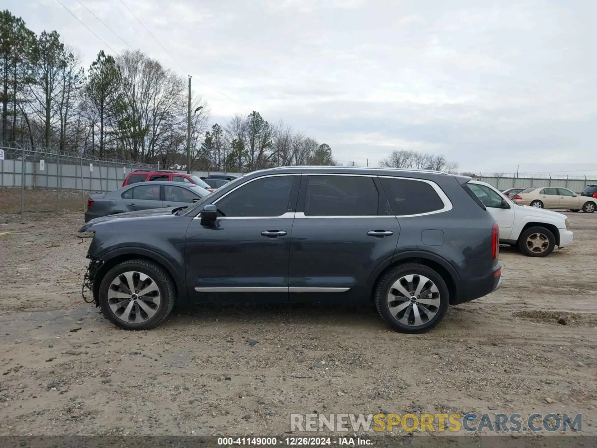 15 fotografías del automóvil dañado 5XYP6DHCXNG240676 KIA TELLURIDE 2022