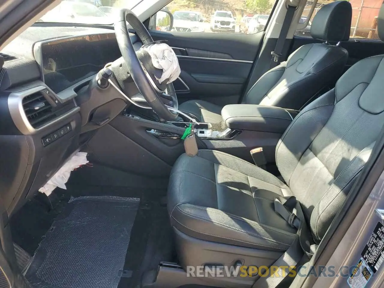 7 fotografías del automóvil dañado 5XYP34GC1PG381875 KIA TELLURIDE 2023