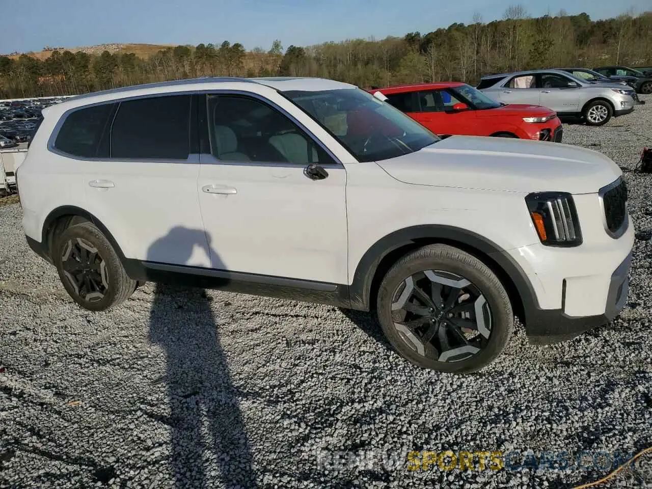 4 fotografías del automóvil dañado 5XYP34GC4PG326868 KIA TELLURIDE 2023