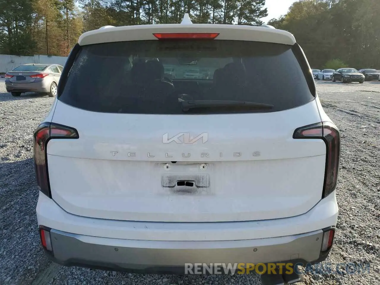6 fotografías del automóvil dañado 5XYP34GC4PG326868 KIA TELLURIDE 2023