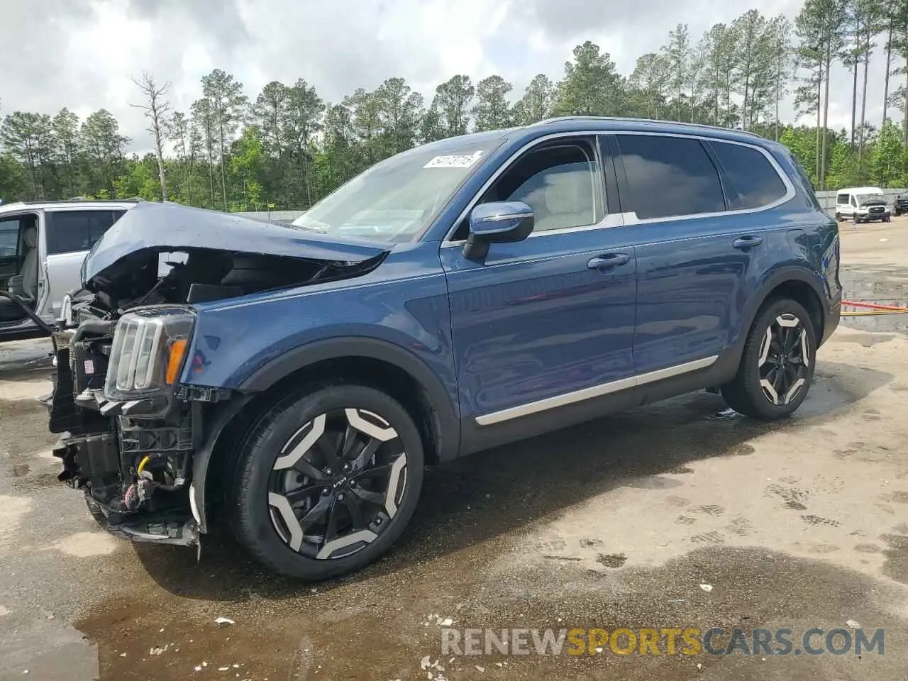 1 fotografías del automóvil dañado 5XYP34GC5PG342125 KIA TELLURIDE 2023