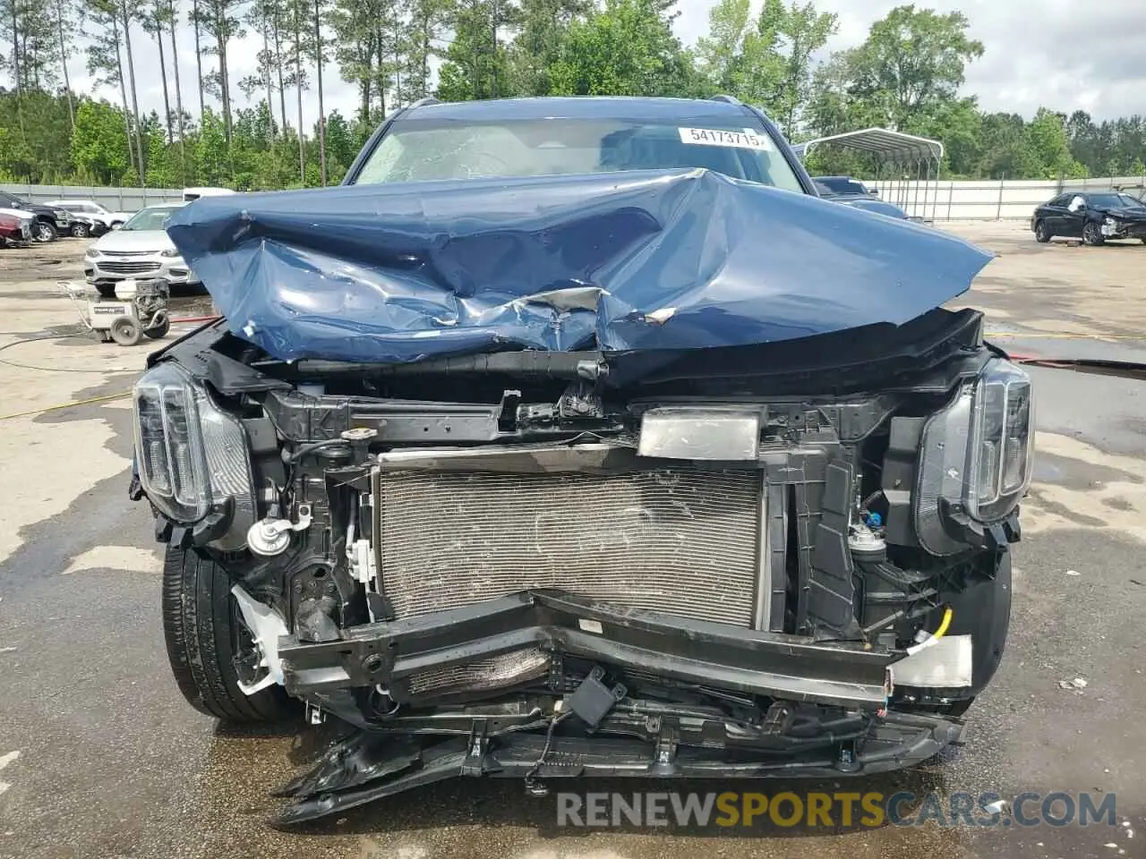 5 fotografías del automóvil dañado 5XYP34GC5PG342125 KIA TELLURIDE 2023