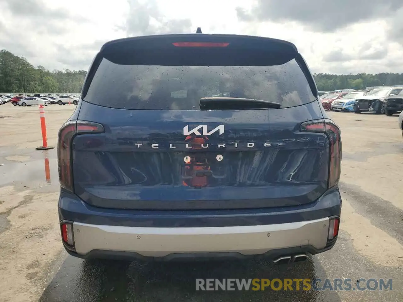 6 fotografías del automóvil dañado 5XYP34GC5PG342125 KIA TELLURIDE 2023