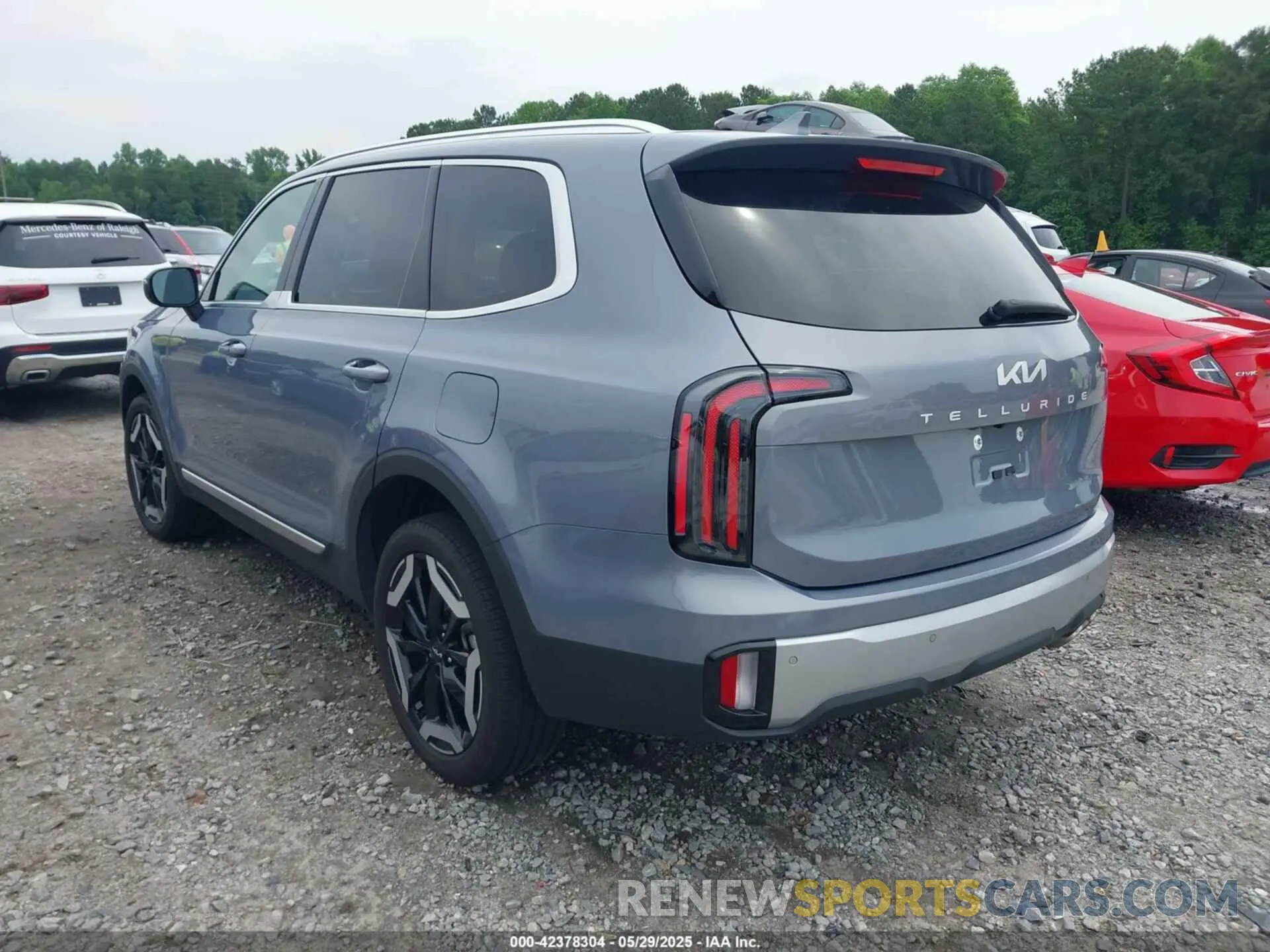 3 fotografías del automóvil dañado 5XYP34GC5PG408253 KIA TELLURIDE 2023