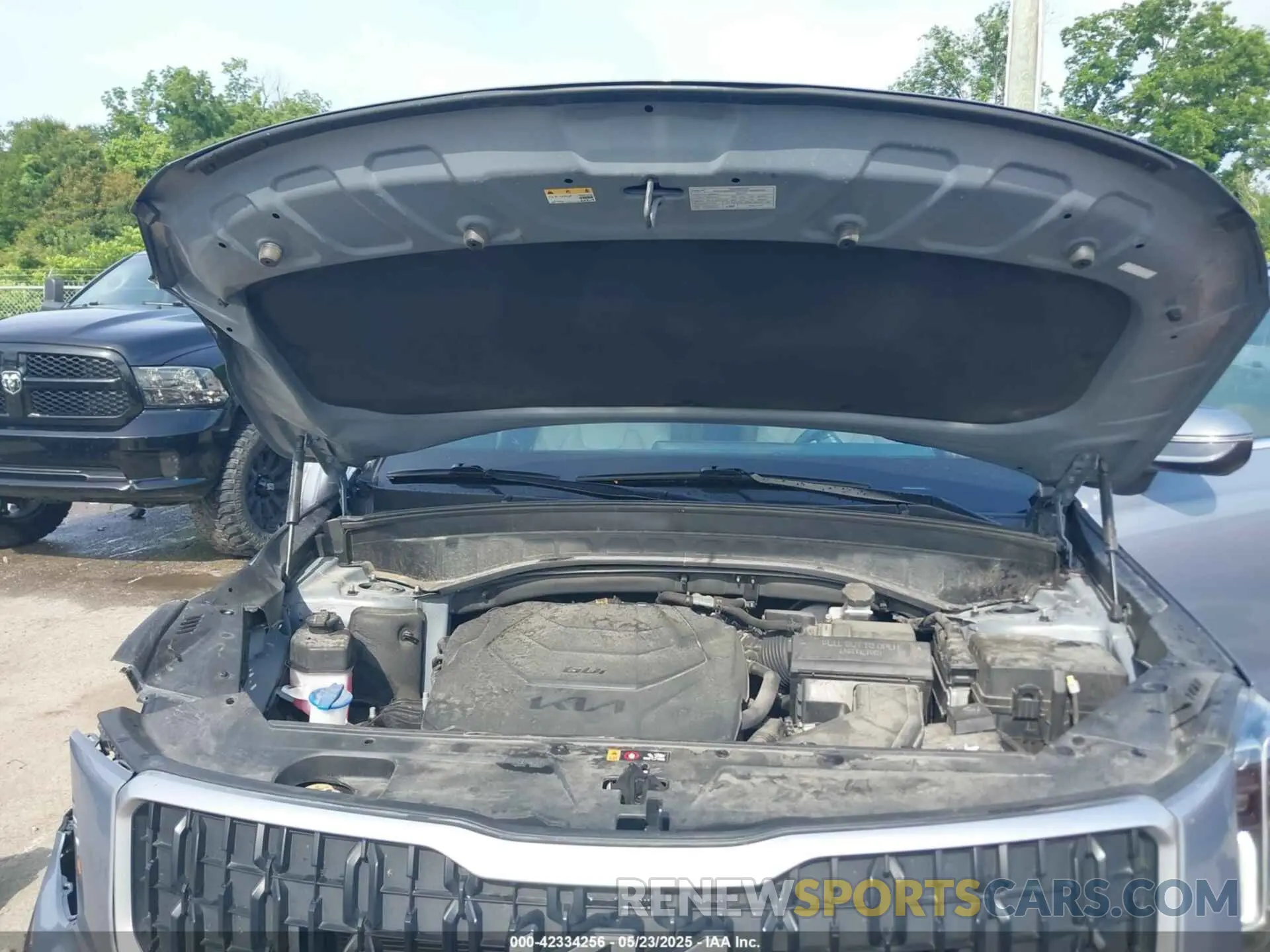 10 fotografías del automóvil dañado 5XYP34GC6PG382858 KIA TELLURIDE 2023