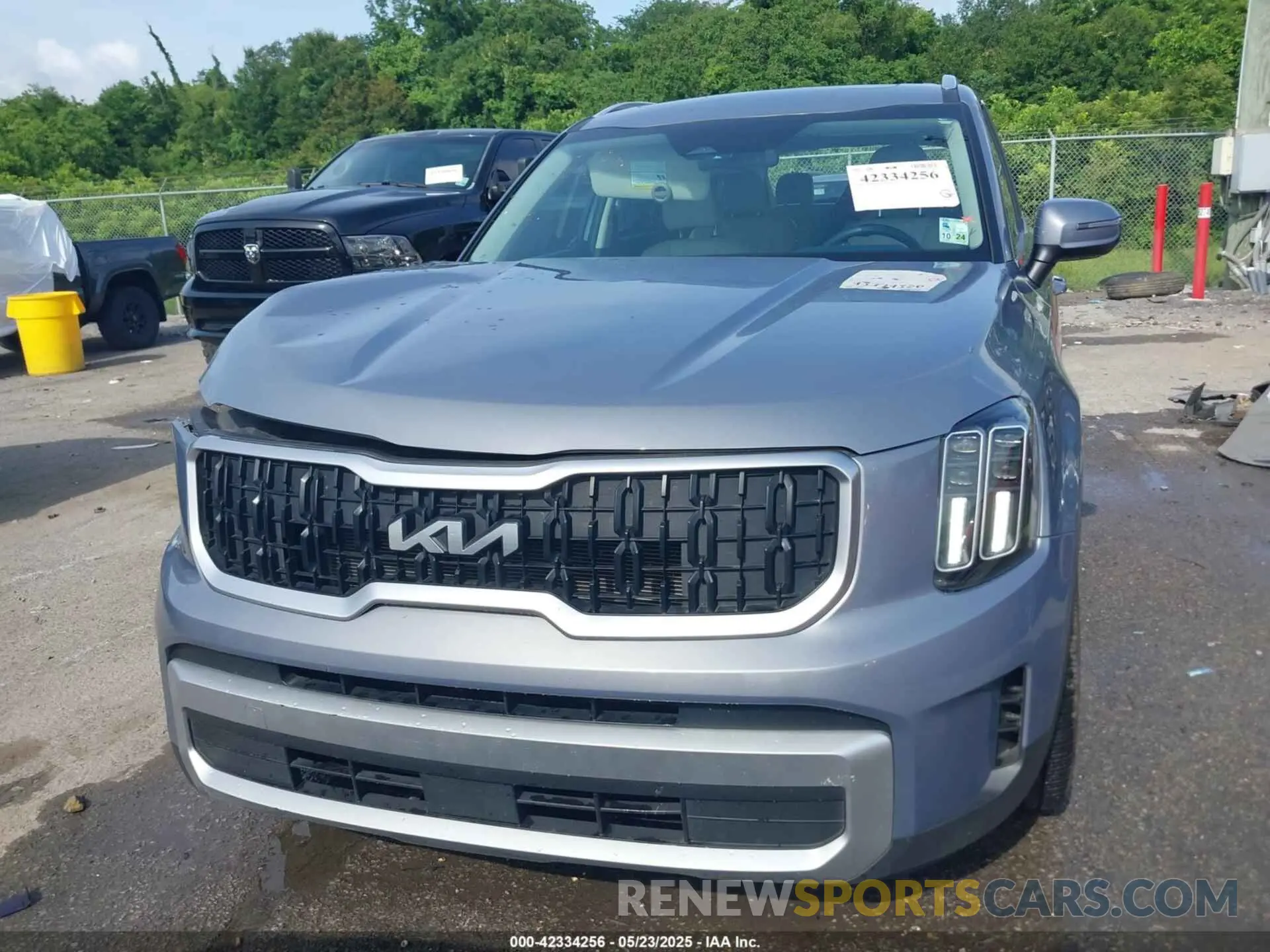 13 fotografías del automóvil dañado 5XYP34GC6PG382858 KIA TELLURIDE 2023