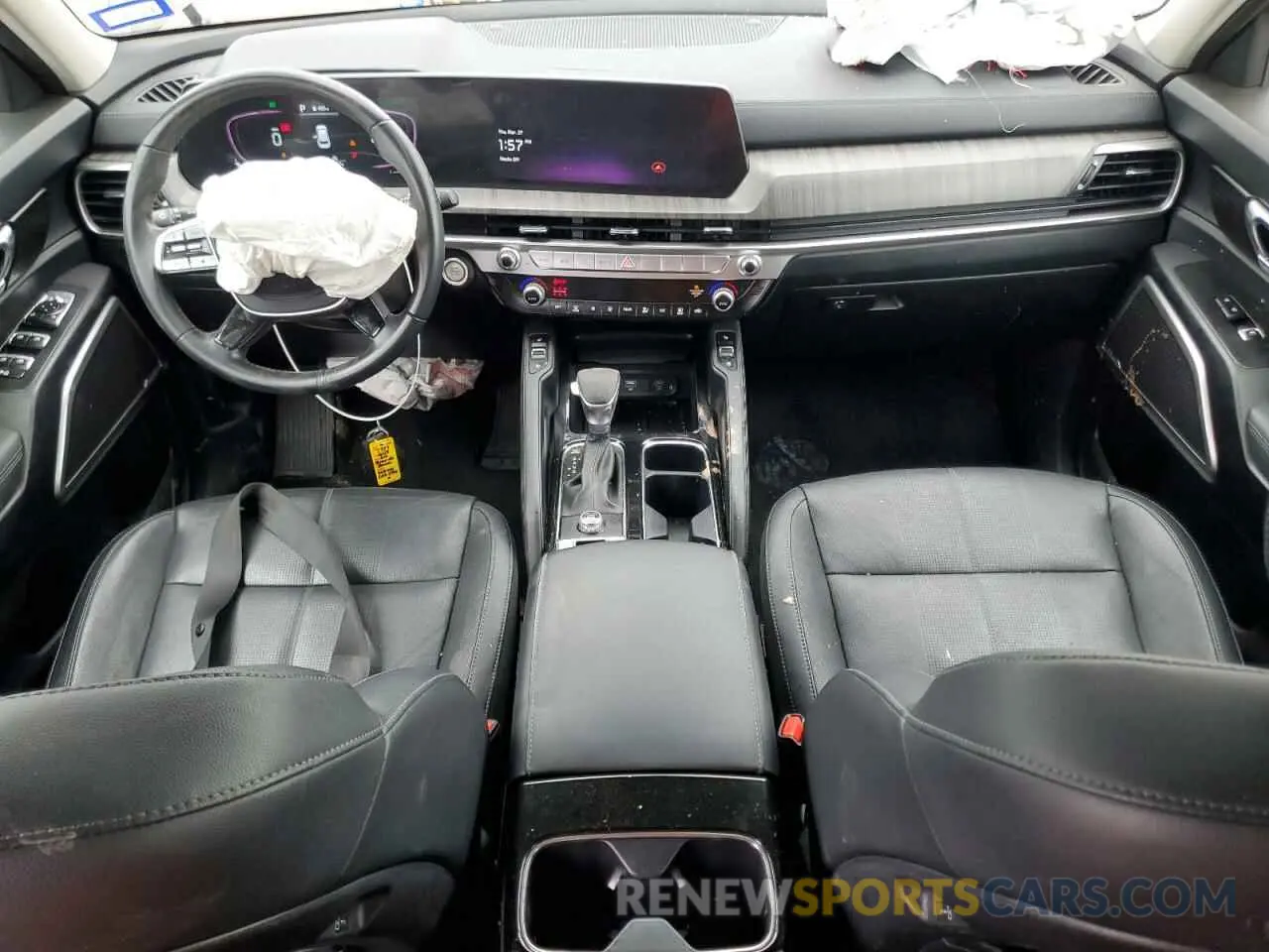 8 fotografías del automóvil dañado 5XYP34GC7PG348752 KIA TELLURIDE 2023