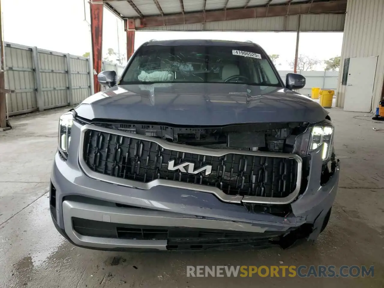 5 fotografías del automóvil dañado 5XYP34GC7PG353420 KIA TELLURIDE 2023