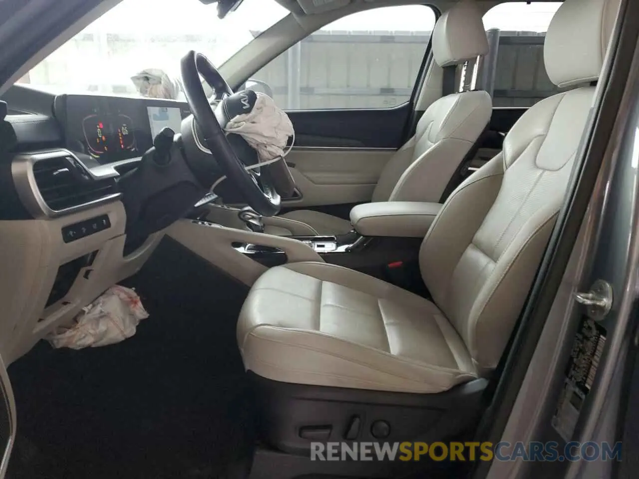 7 fotografías del automóvil dañado 5XYP34GC7PG353420 KIA TELLURIDE 2023