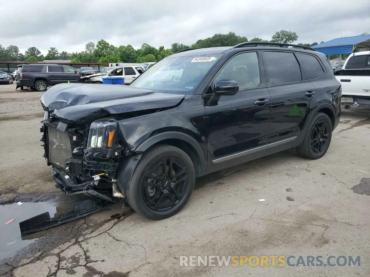 1 fotografías del automóvil dañado 5XYP3DGC2PG329428 KIA TELLURIDE 2023