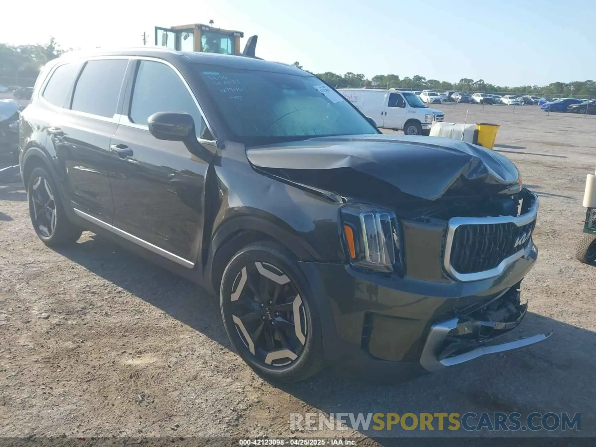 1 fotografías del automóvil dañado 5XYP3DGC2PG354460 KIA TELLURIDE 2023