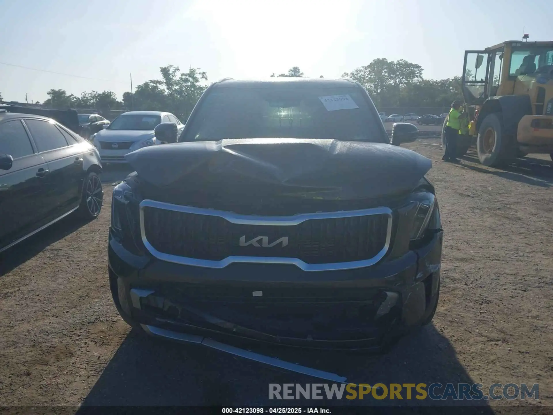 12 fotografías del automóvil dañado 5XYP3DGC2PG354460 KIA TELLURIDE 2023