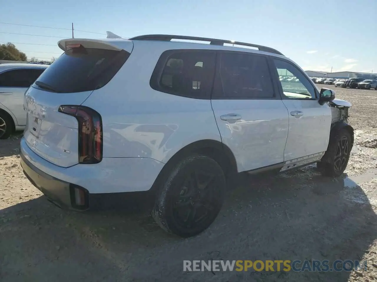 3 fotografías del automóvil dañado 5XYP3DGC3PG344827 KIA TELLURIDE 2023