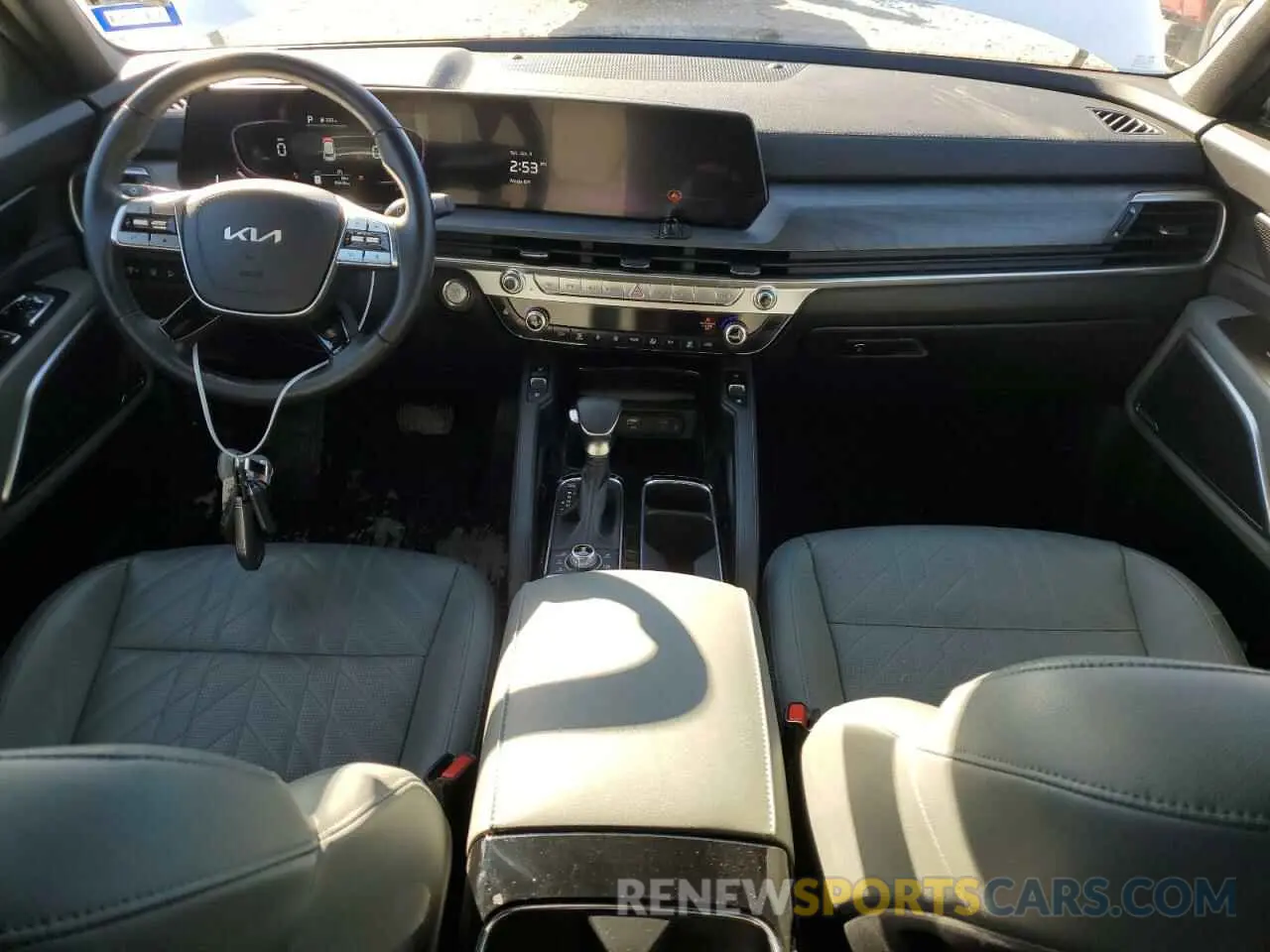 8 fotografías del automóvil dañado 5XYP3DGC3PG344827 KIA TELLURIDE 2023
