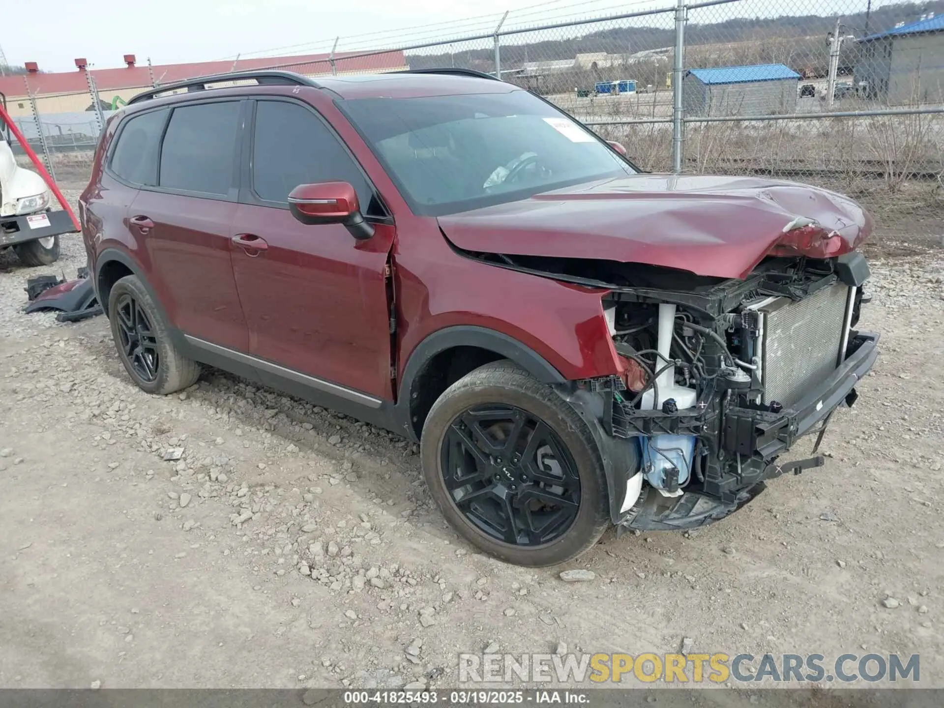 1 fotografías del automóvil dañado 5XYP3DGC7PG351361 KIA TELLURIDE 2023