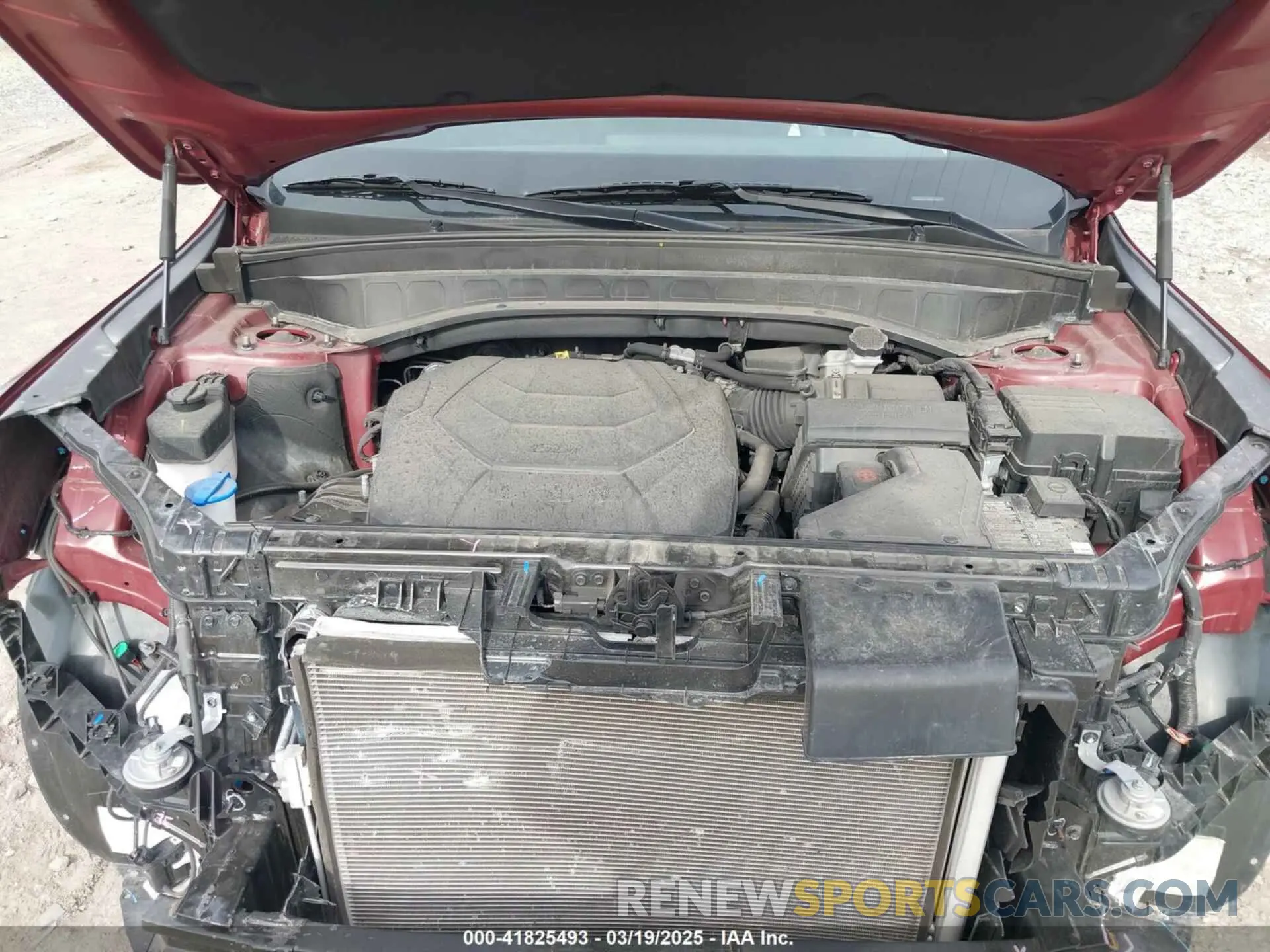 10 fotografías del automóvil dañado 5XYP3DGC7PG351361 KIA TELLURIDE 2023