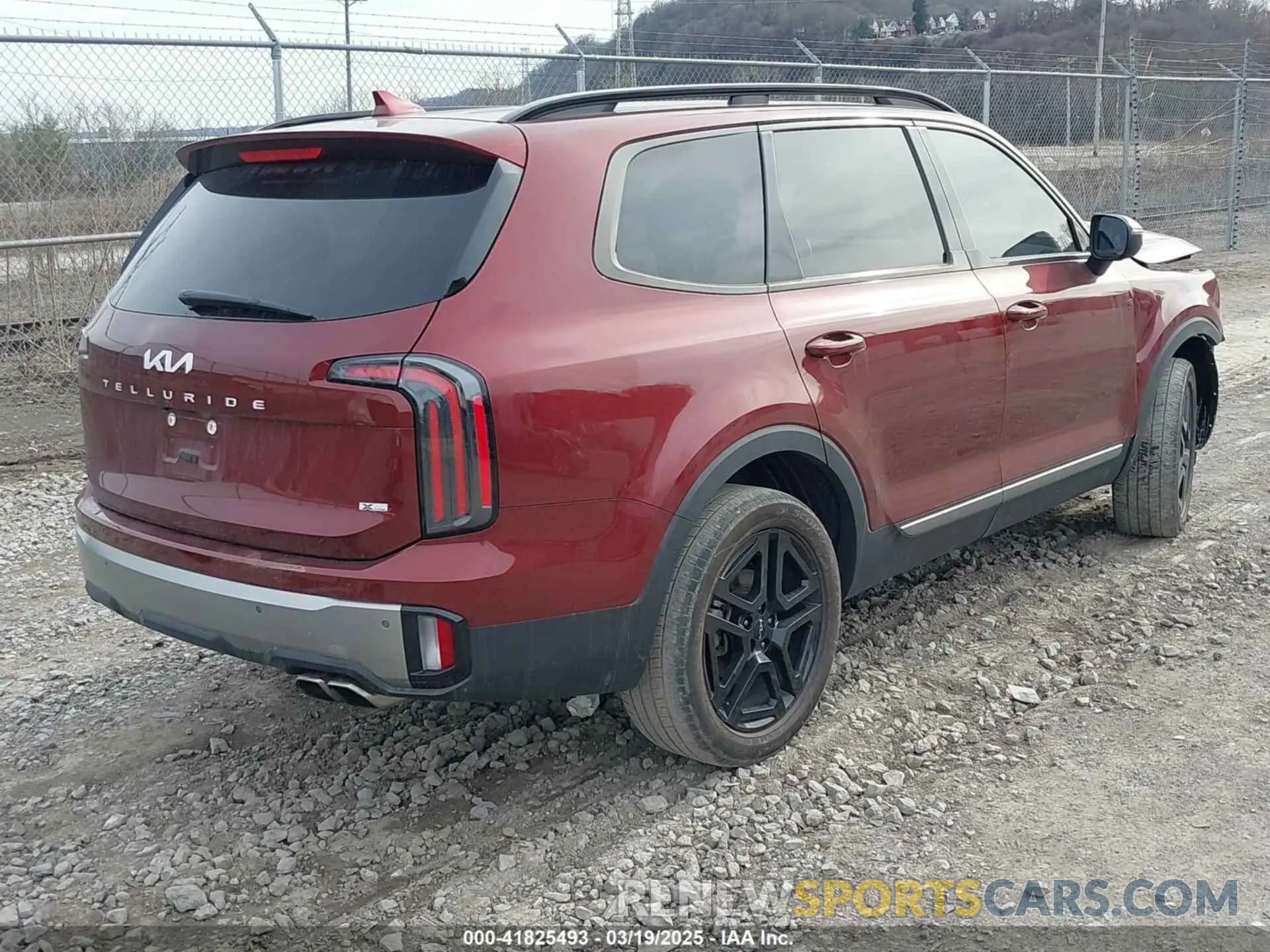 4 fotografías del automóvil dañado 5XYP3DGC7PG351361 KIA TELLURIDE 2023