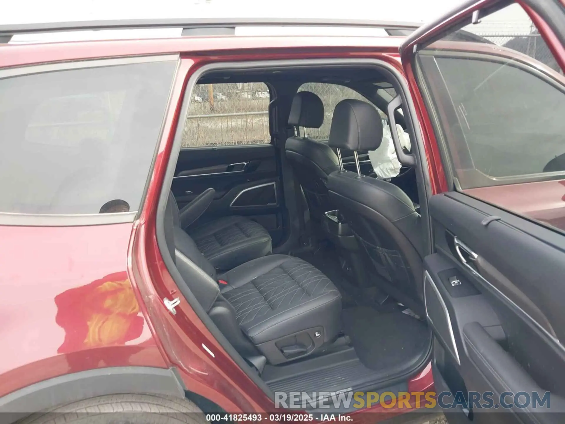 8 fotografías del automóvil dañado 5XYP3DGC7PG351361 KIA TELLURIDE 2023
