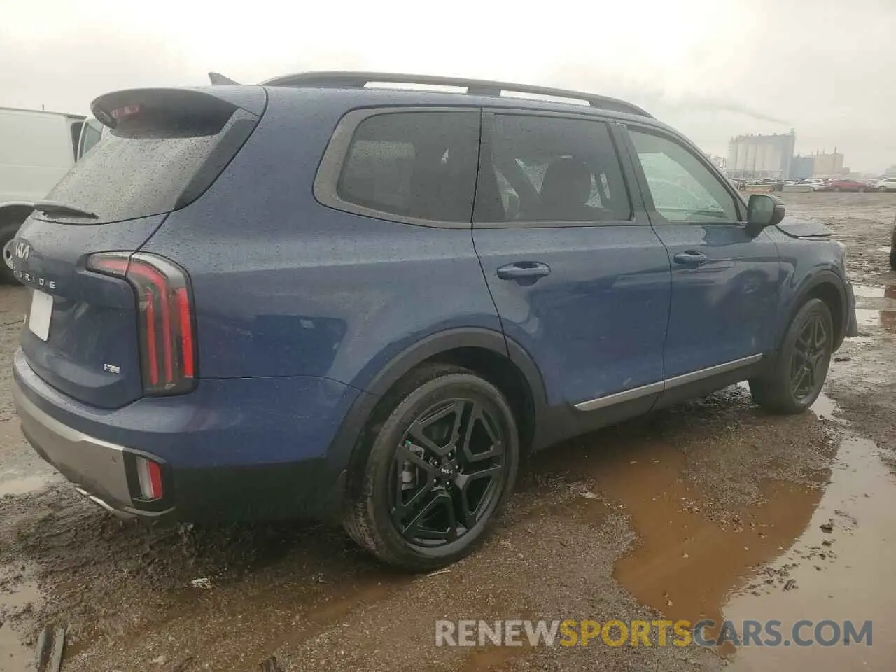 3 fotografías del automóvil dañado 5XYP3DGC7PG404463 KIA TELLURIDE 2023