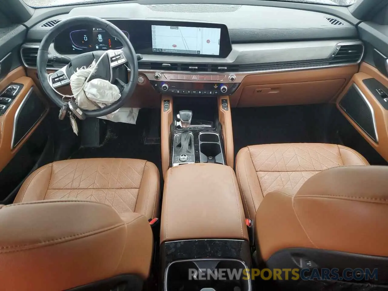 8 fotografías del automóvil dañado 5XYP3DGC7PG404463 KIA TELLURIDE 2023