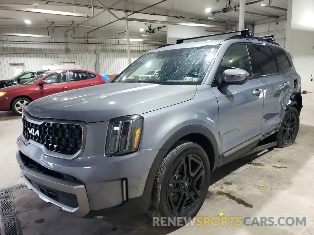1 fotografías del automóvil dañado 5XYP3DGC8PG372784 KIA TELLURIDE 2023