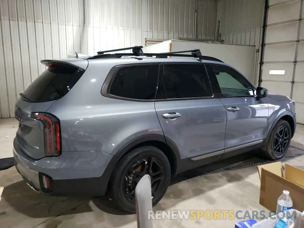 3 fotografías del automóvil dañado 5XYP3DGC8PG372784 KIA TELLURIDE 2023
