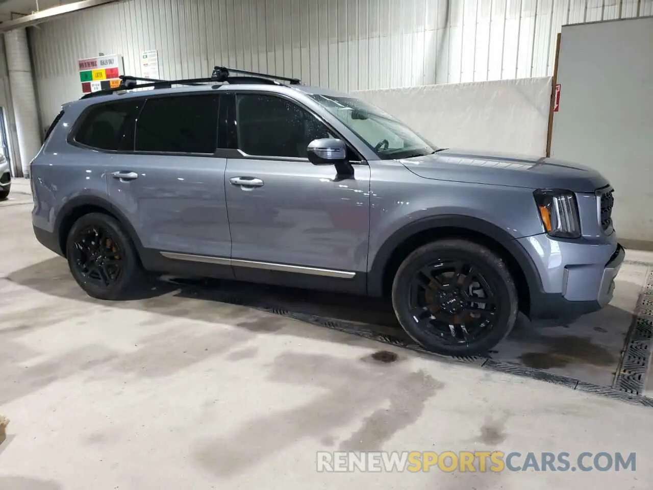 4 fotografías del automóvil dañado 5XYP3DGC8PG372784 KIA TELLURIDE 2023