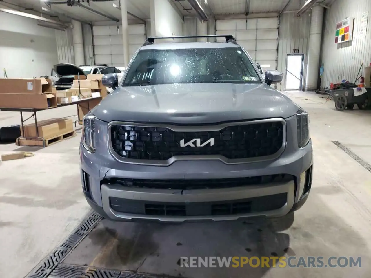 5 fotografías del automóvil dañado 5XYP3DGC8PG372784 KIA TELLURIDE 2023