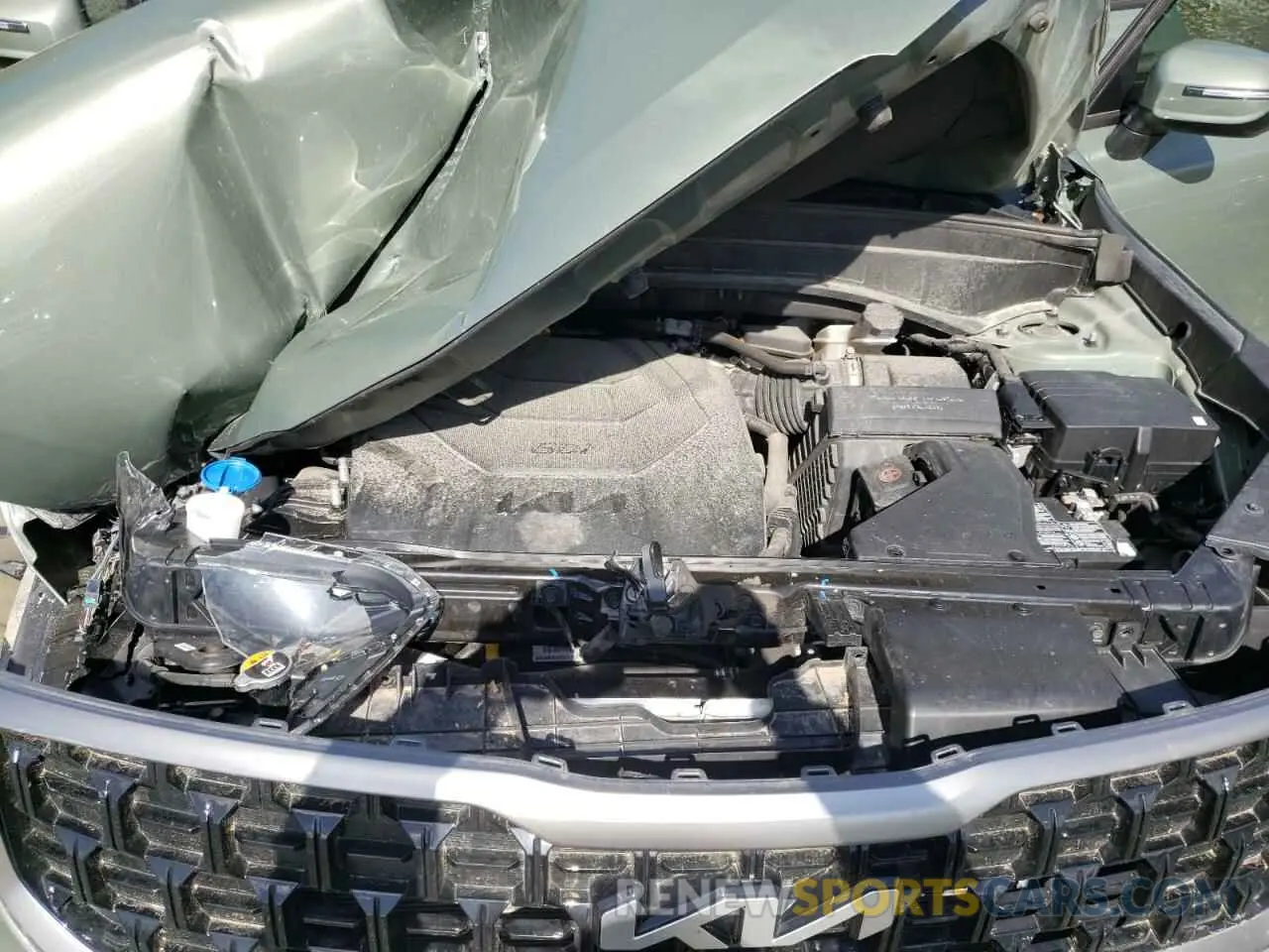 12 fotografías del automóvil dañado 5XYP3DGC9PG337381 KIA TELLURIDE 2023