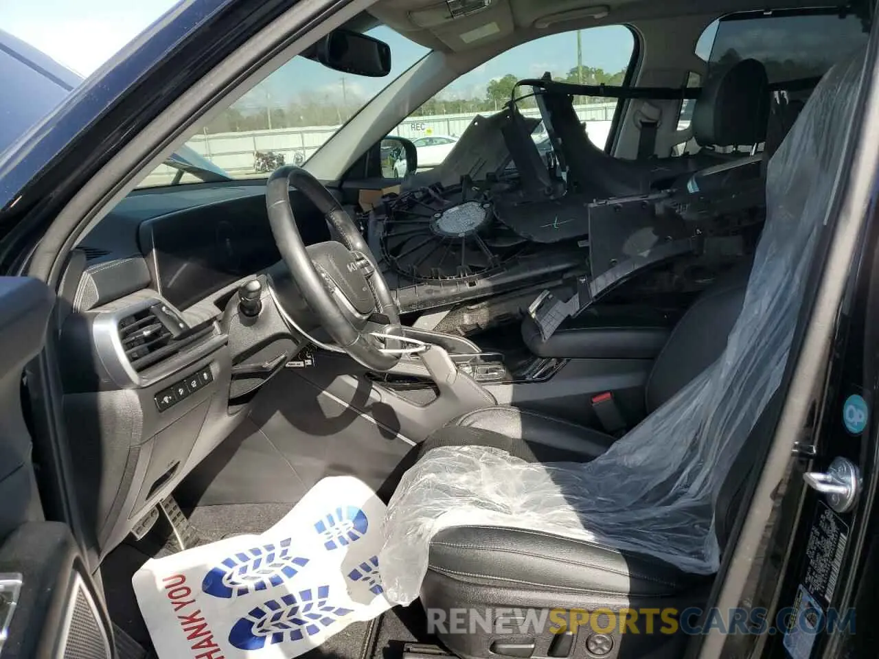 7 fotografías del automóvil dañado 5XYP54GC1PG396371 KIA TELLURIDE 2023