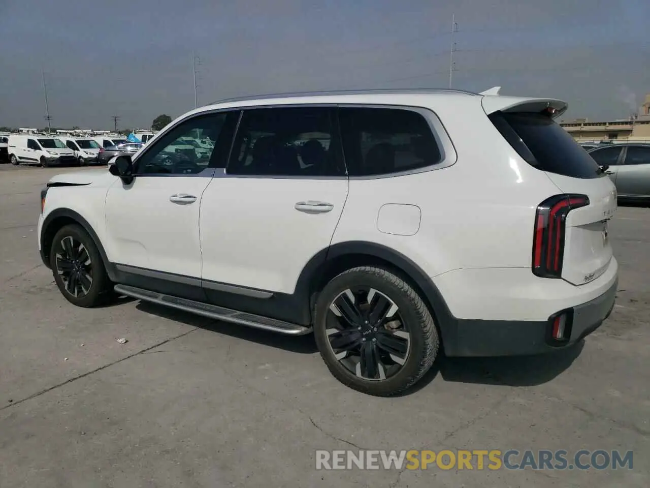 2 fotografías del automóvil dañado 5XYP54GC5PG364944 KIA TELLURIDE 2023