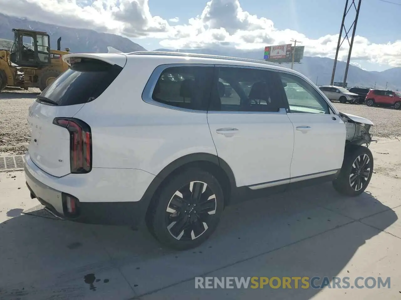 3 fotografías del automóvil dañado 5XYP5DGC1PG355349 KIA TELLURIDE 2023