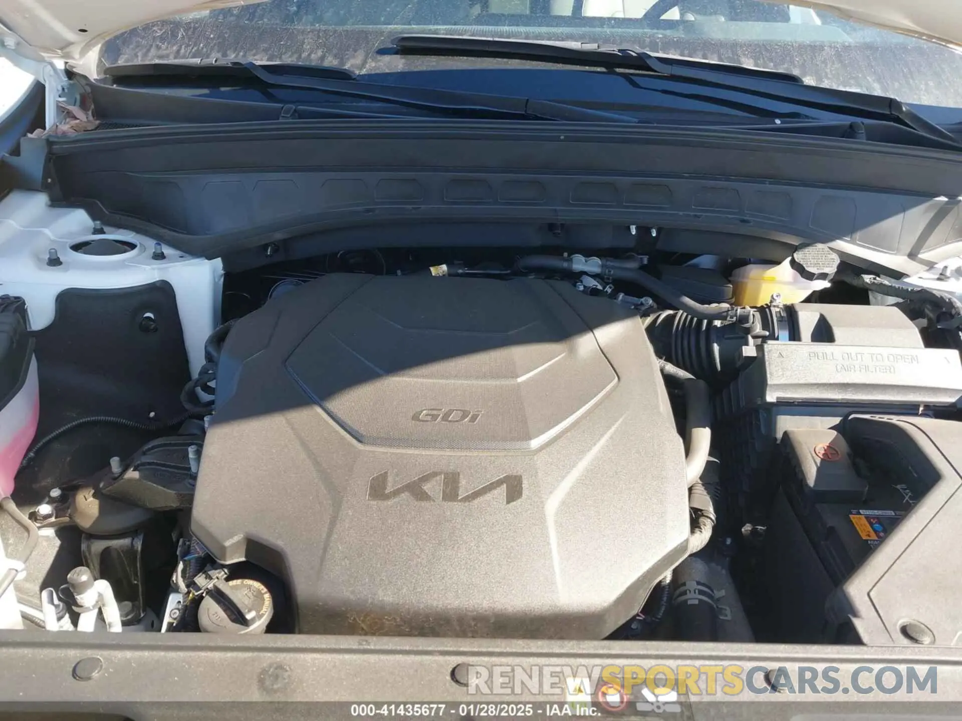 10 fotografías del automóvil dañado 5XYP5DGC2PG341623 KIA TELLURIDE 2023